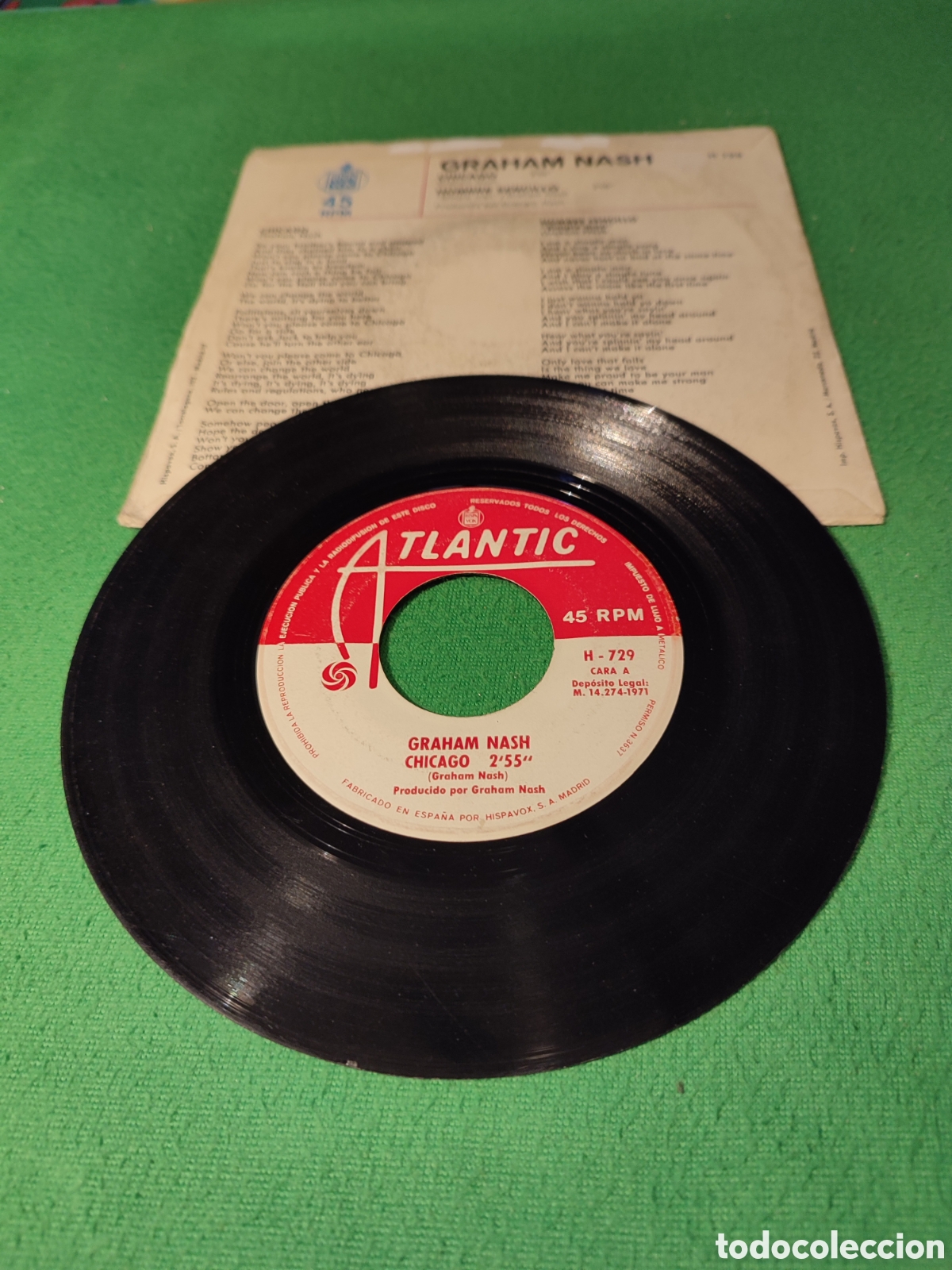 Discos de vinilo: Graham Nash - Chicago - Foto 2