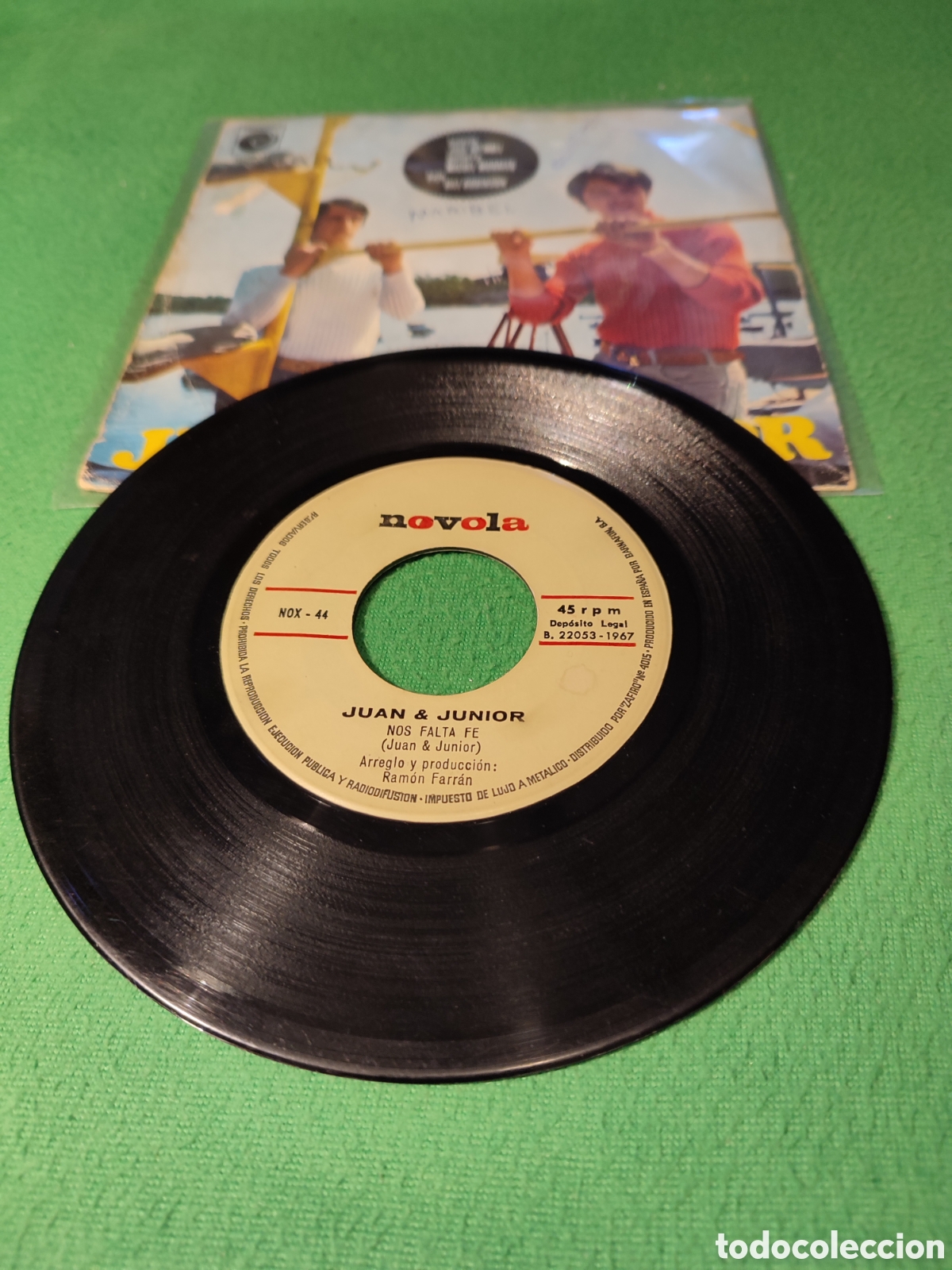Discos de vinilo: Juan & Junior - Nos falta fe - Foto 2