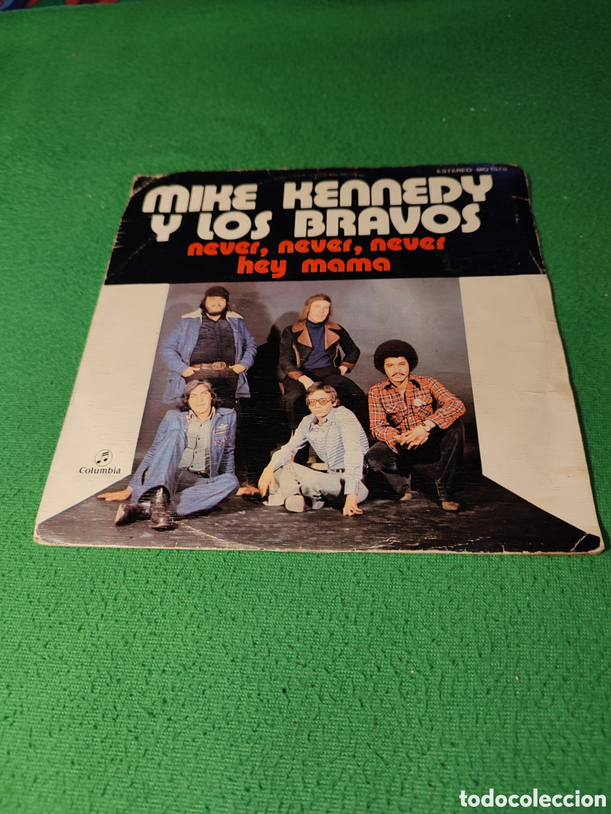 Discos de vinilo: Mike Kennedy y Los Bravos - Never, Never - Foto 1