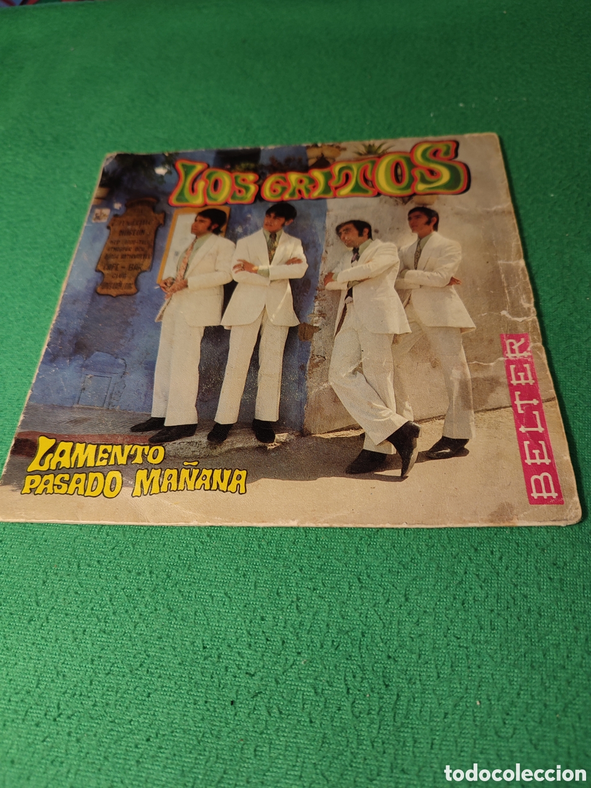 Discos de vinilo: Los Gritos - Lamento - Foto 1