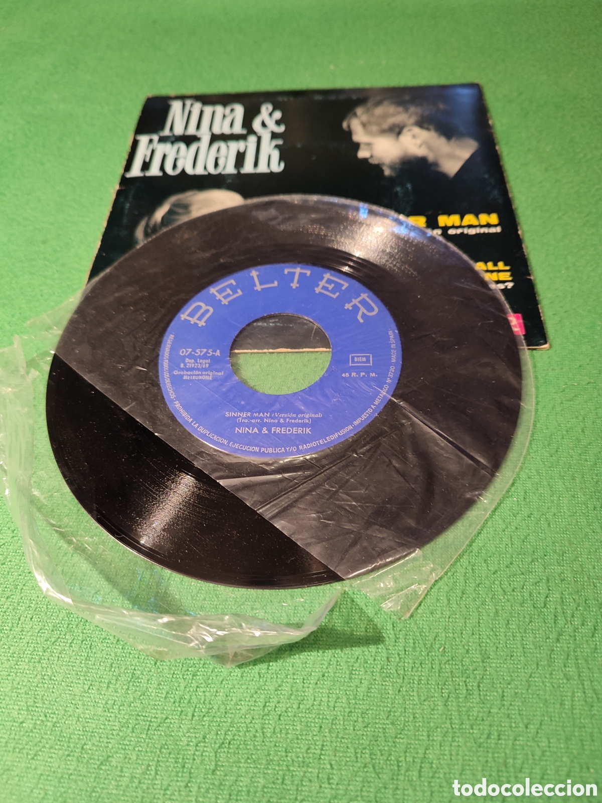 Discos de vinilo: Nina & Frederick - Sinner man - Foto 2