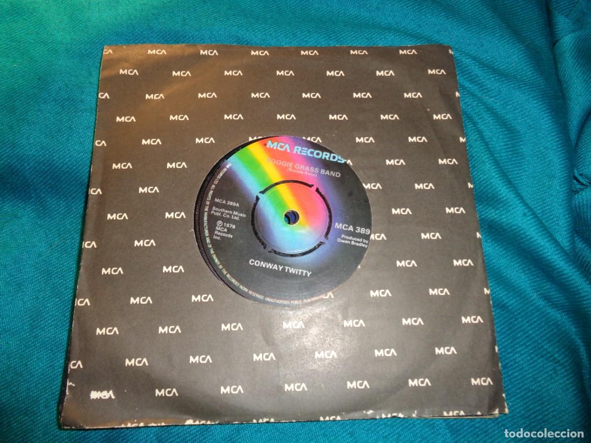 Discos de vinilo: CONWAY TWITTY. ONE A MILLION / BOOGIE GRASS BAND. MCA, 1978. UK. IMPECABLE(#) - Foto 1