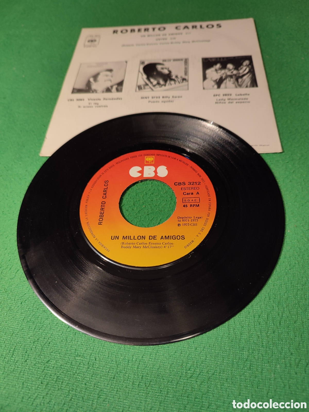Discos de vinilo: Roberto Carlos - Un mill&oacute;n de amigos - Foto 2