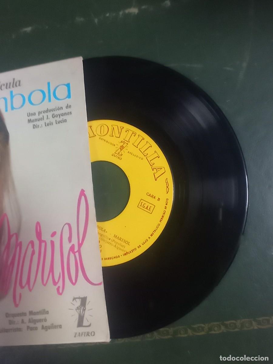 Discos de vinilo: Single Marisol pel&iacute;cula t&oacute;mbola - Foto 2
