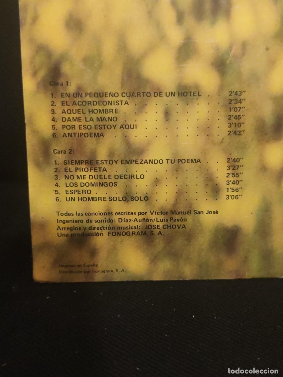 Discos de vinilo: VICTOR MANUEL, VINILO. - Foto 3
