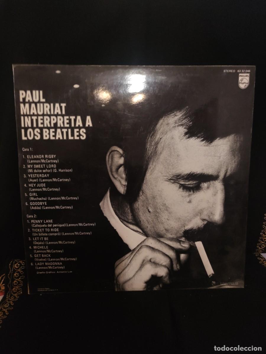 Discos de vinilo: PAUL MAURIAT INTERPRETA A LOS BEATLES - Foto 2