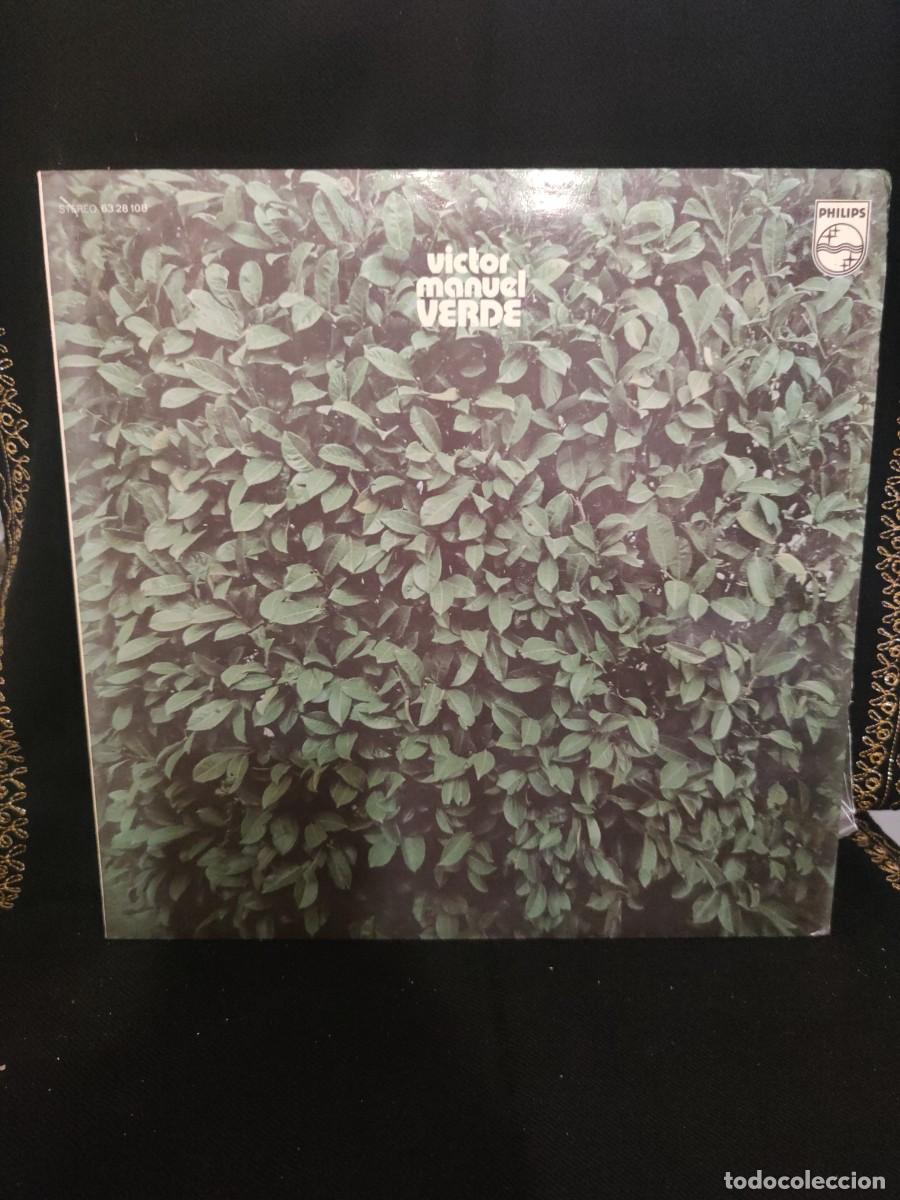 Discos de vinilo: VICTOR MANUEL - VERDE. VINILO. - Foto 1