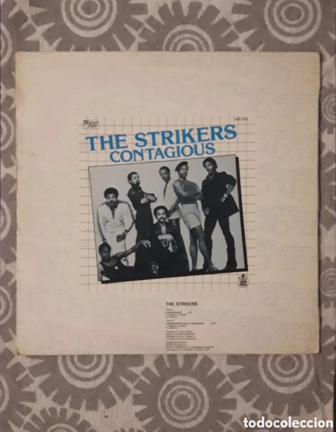 Discos de vinilo: Maxi single The Strikers. Contagious - Foto 2
