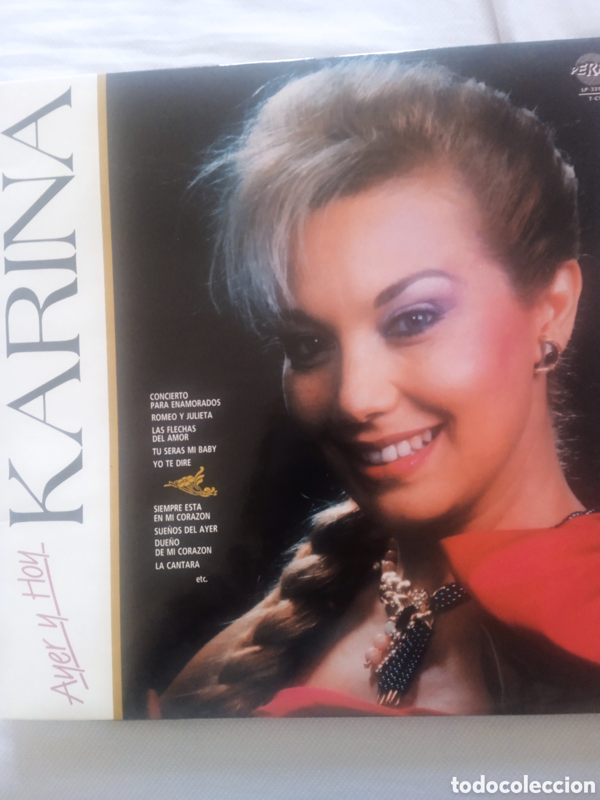 Discos de vinilo: LP Karina - Foto 1