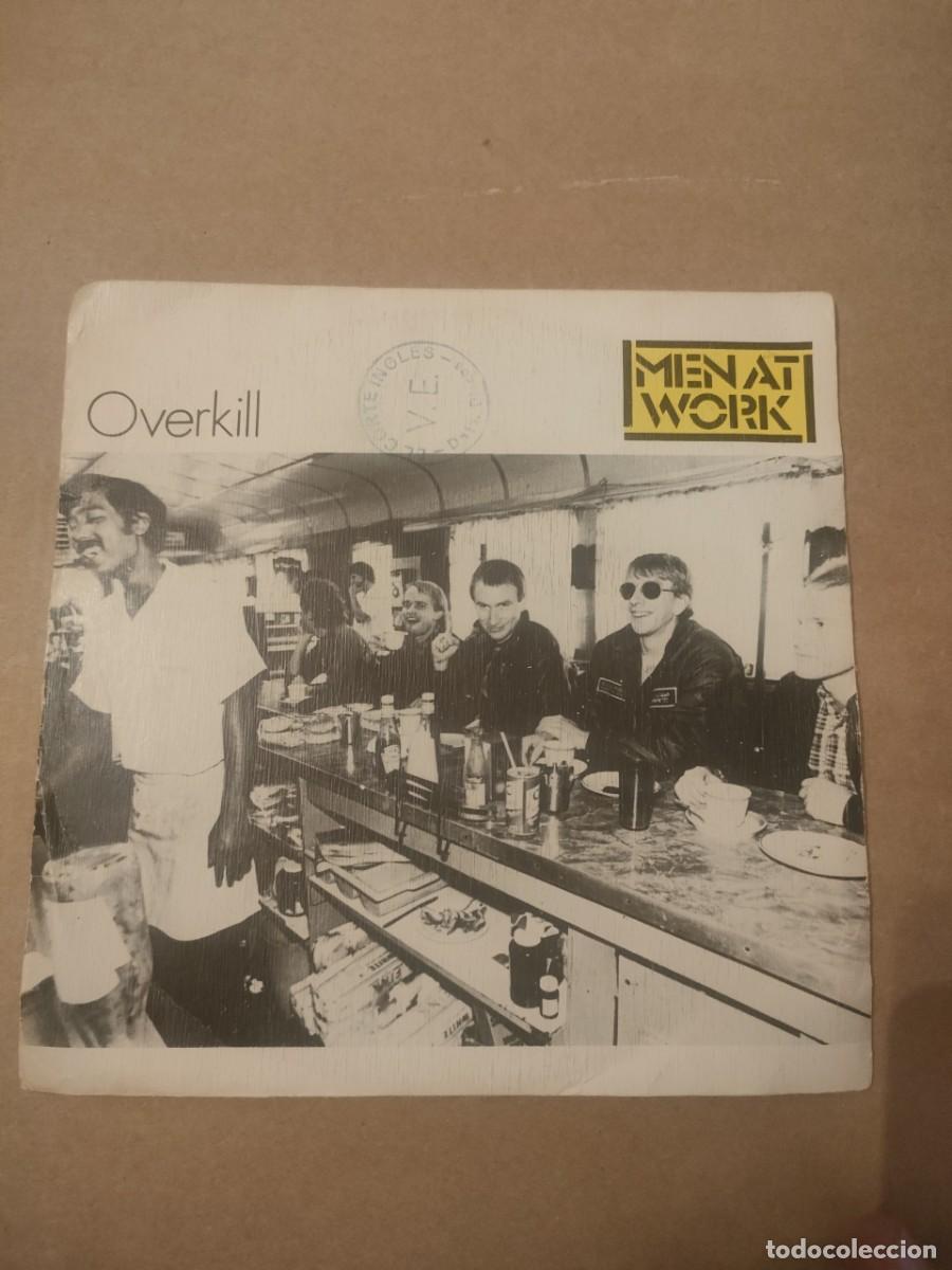 Discos de vinilo: MEN AT WORK - OVERKILL - Foto 1