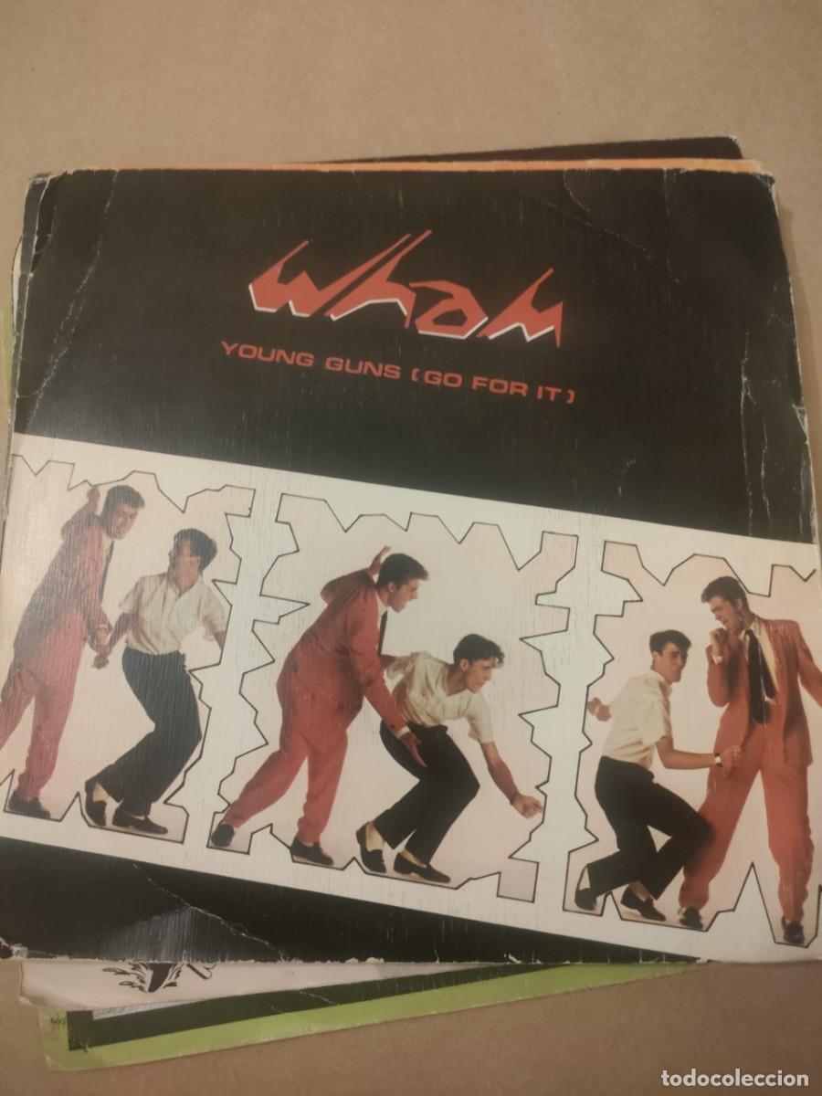 Discos de vinilo: WHAM - YOUNG GUNS ( GO FOR IT ) - Foto 1