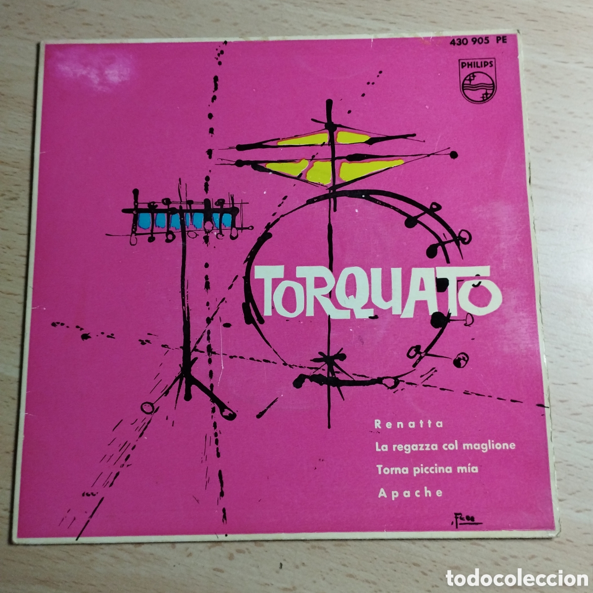 Discos de vinilo: EP 7&rdquo; Torcuato y los 4 1963 Renatta + 3. - Foto 1