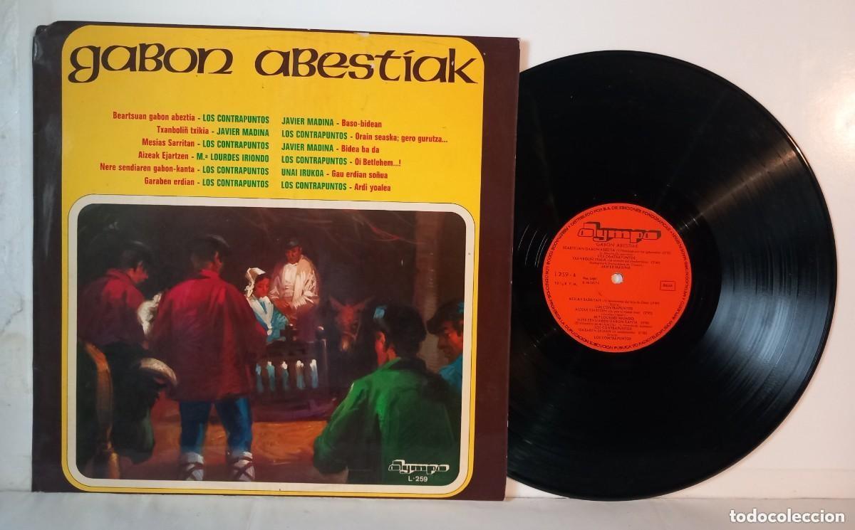 Discos de vinilo: Gabon Abestiak / OLYMPO LP - Foto 1