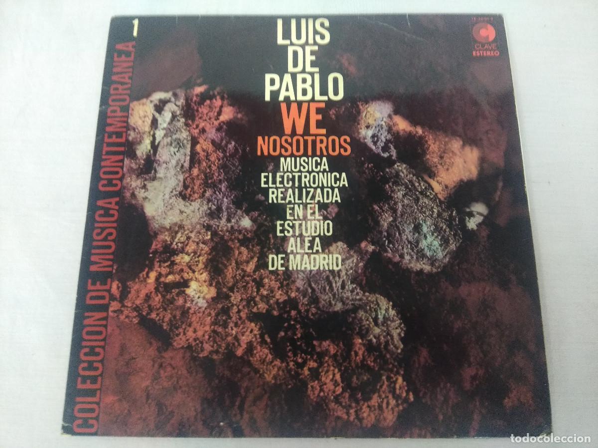 Discos de vinilo: LUIS DE PABLO/WE-NOSOTROS/VINILO. - Foto 1