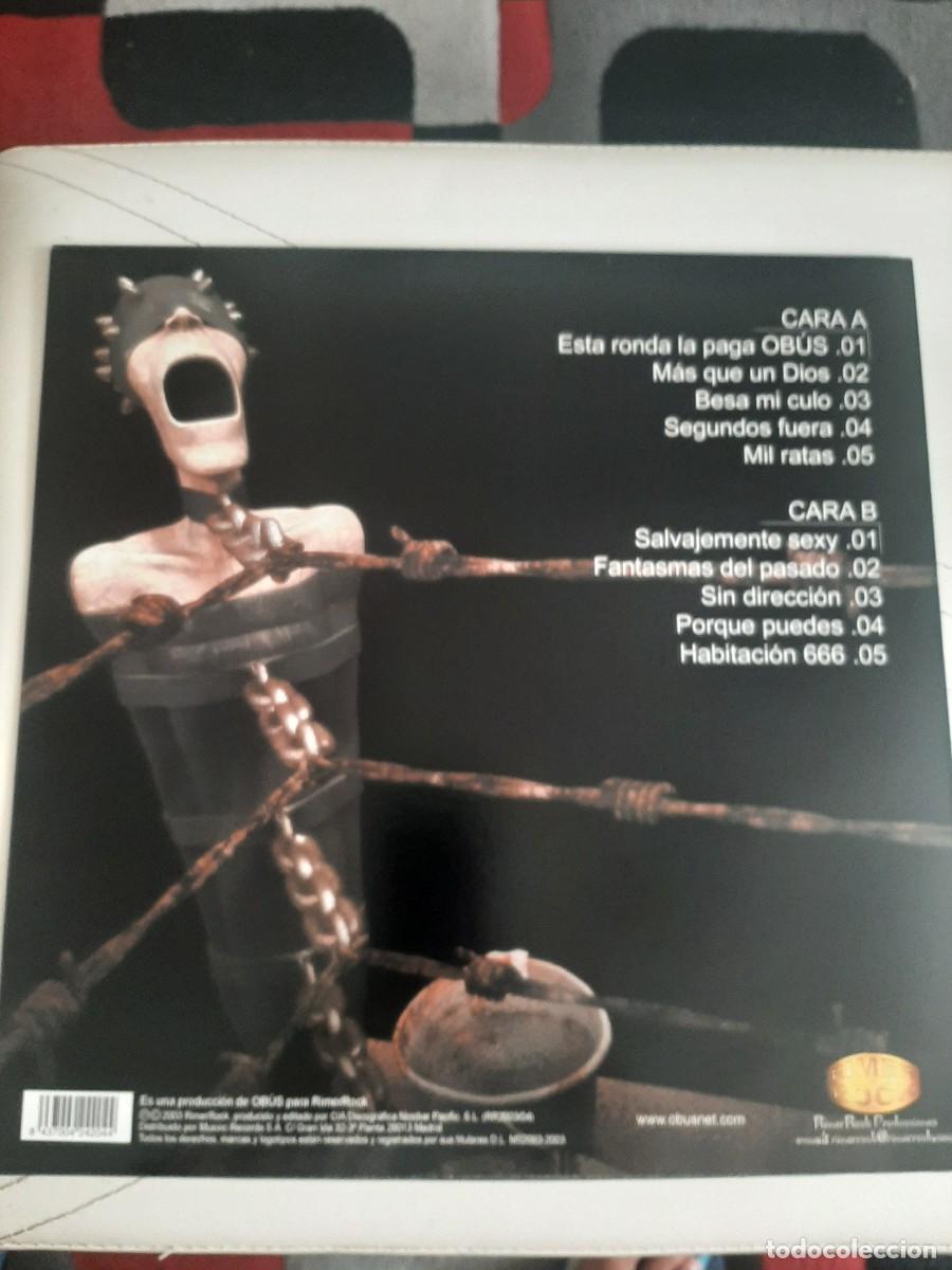 Discos de vinilo: Vinilo OBUS Segundos fuera 2003 - Foto 2