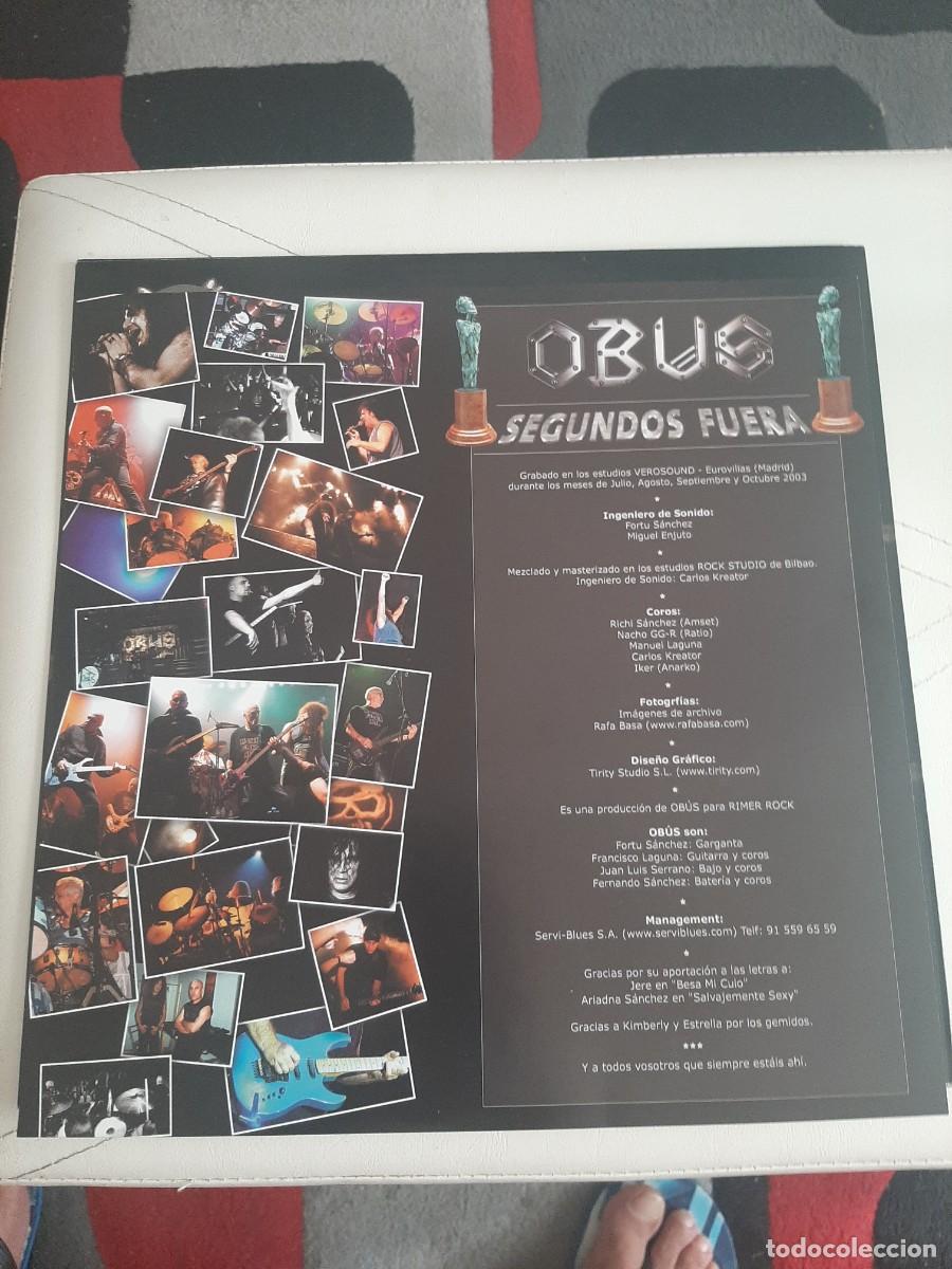 Discos de vinilo: Vinilo OBUS Segundos fuera 2003 - Foto 6