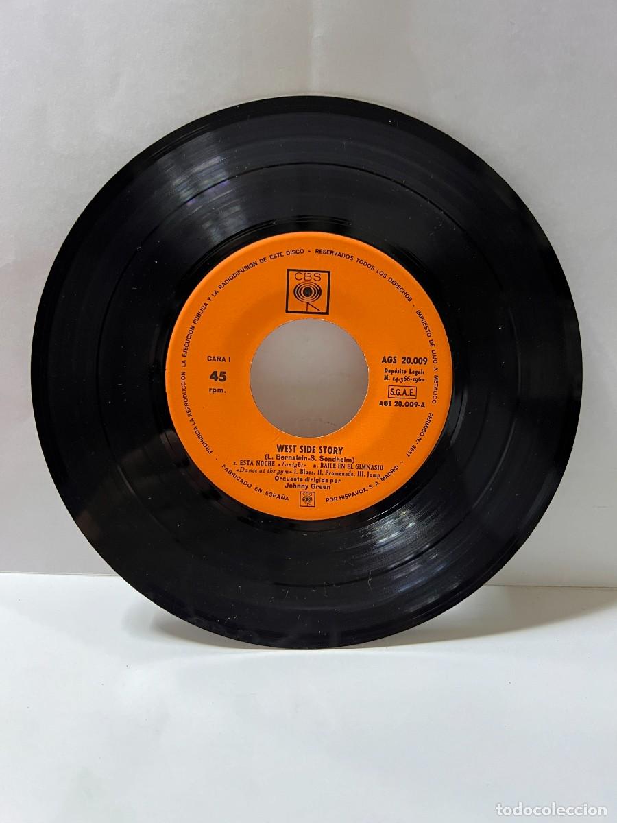 Discos de vinilo: EP - WEST SIDE STORY - BSO - MADRID 1962 - Foto 2