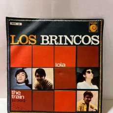 Discos de vinilo: SINGLE - LOS BRINCOS - LOLA / THE TRAIN (EL TREN) - NOVOLA - BARCELONA 1967