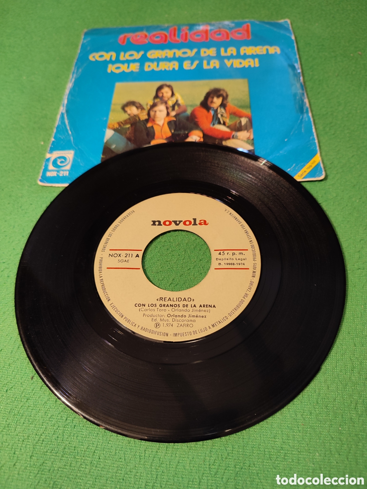 Discos de vinilo: Realidad - Con los granos de la arena - Foto 2