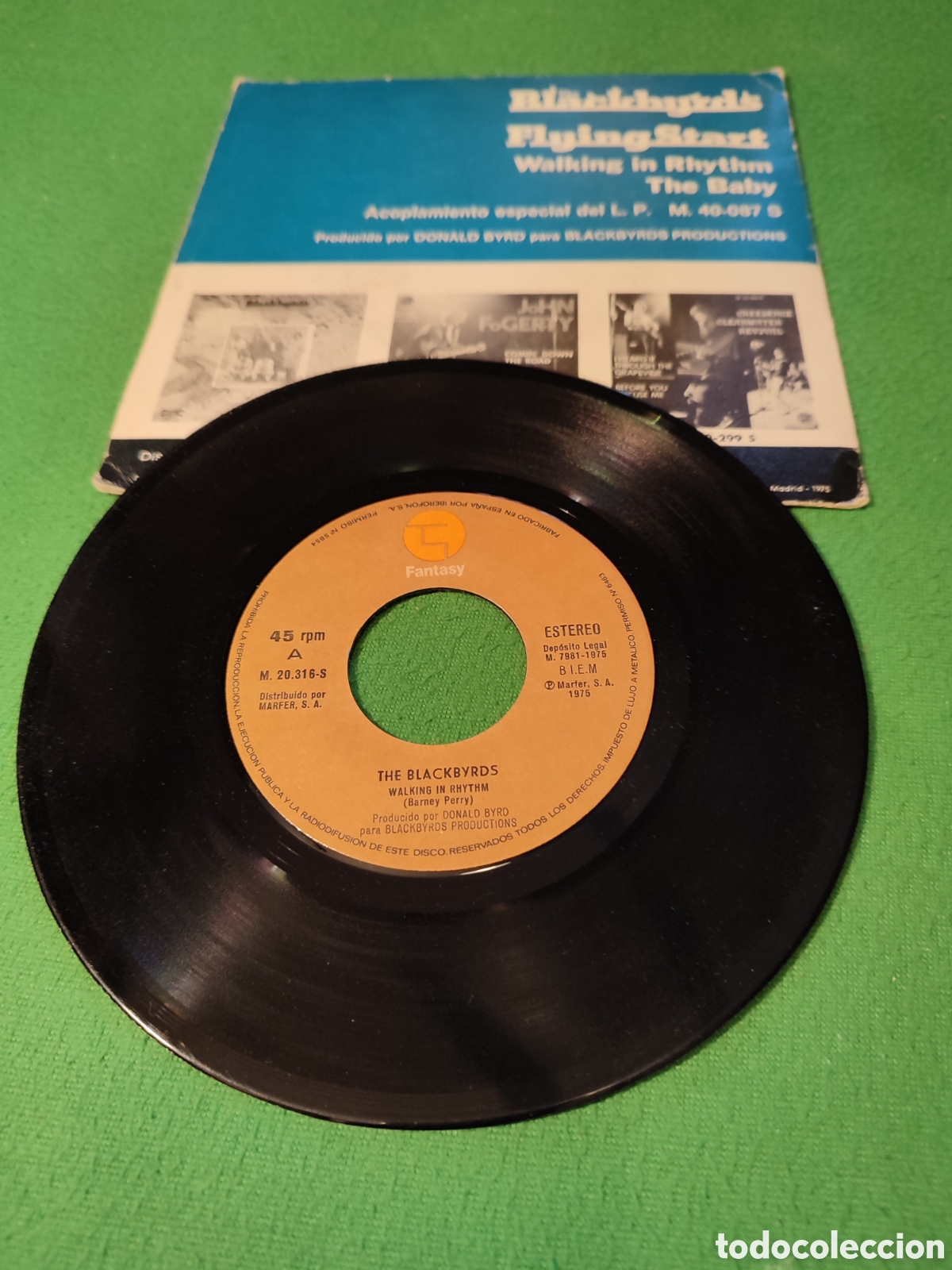 Discos de vinilo: The Blackbyrds - Walking in rhythm - Foto 2