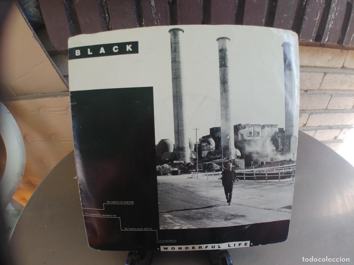 Discos de vinilo: BLACK-SINGLE WONDERFUL LIFE - Foto 1