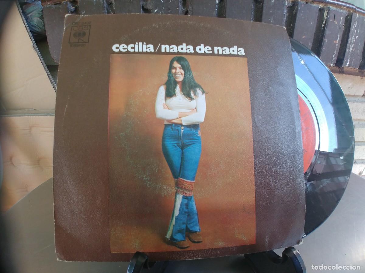 Discos de vinilo: CECILIA-SINGLE NADA DE NADA - Foto 1