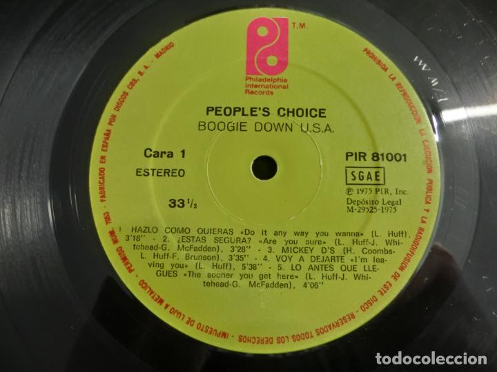 Discos de vinilo: peoples choice - boogie down u.s.a. - Foto 3