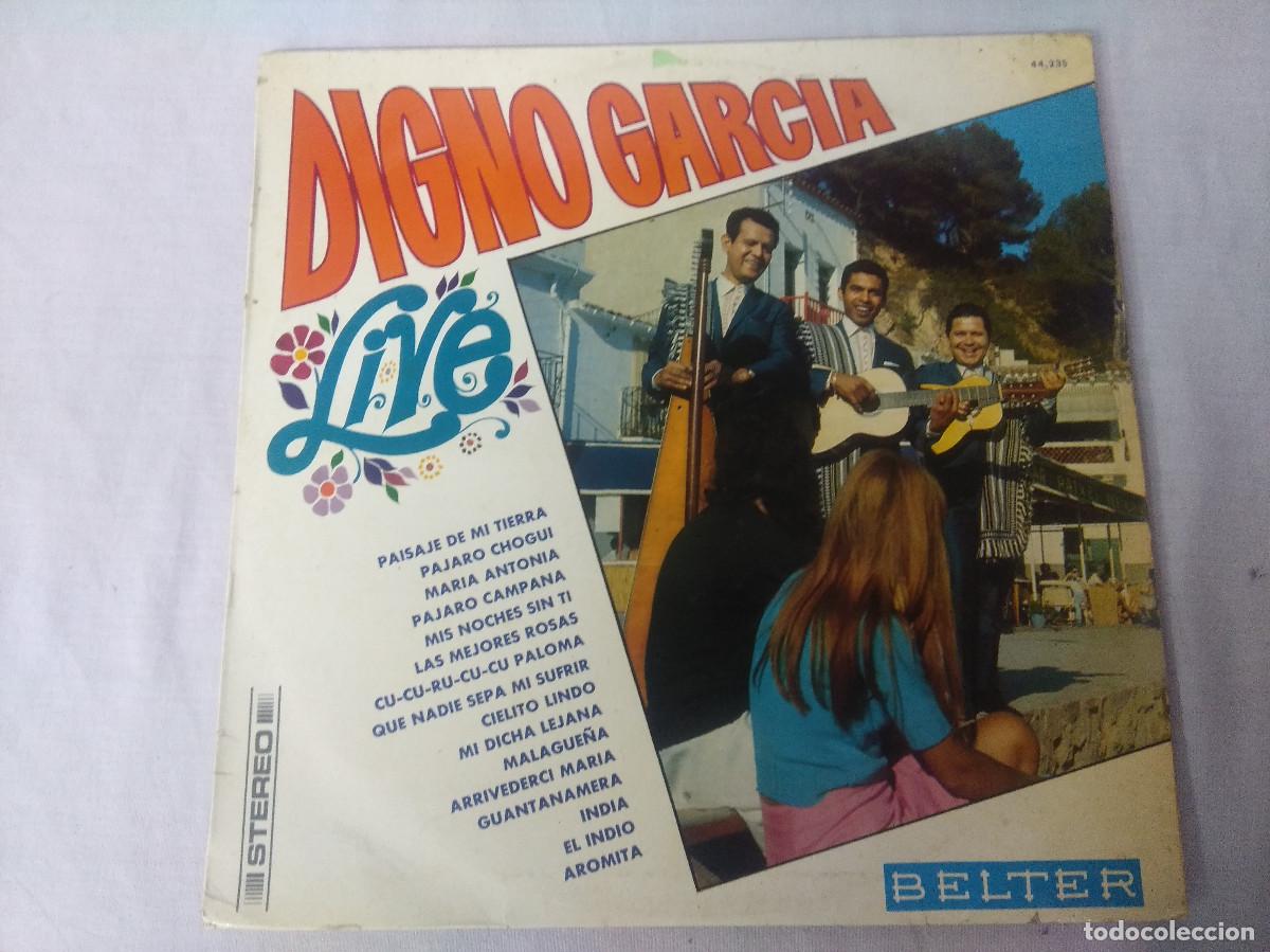 Discos de vinilo: DIGNO GARCIA/LIVE/VINILO. - Foto 1