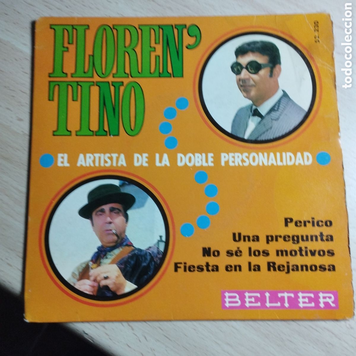 Discos de vinilo: EP 7 FlorenTino 1968 Perico + 3. - Foto 1