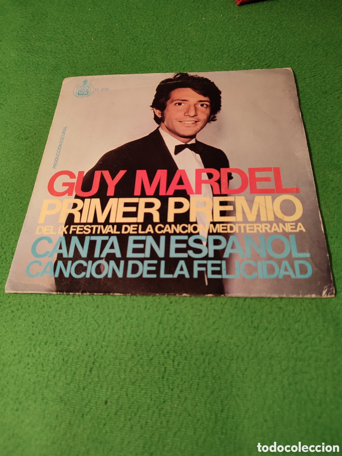 Discos de vinilo: Guy Mardel - Canci&oacute;n de la felicidad - Foto 1