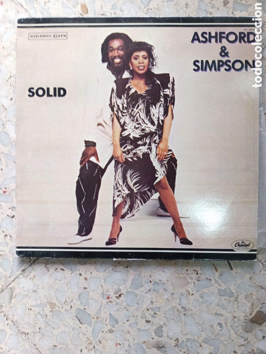 Discos de vinilo: MAXI 12&rdquo; ASHFORD & SIMPSON SOLID - Foto 1