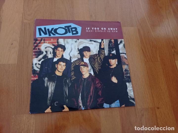 Discos de vinilo: NKOTB-If you go away.maxi - Foto 1