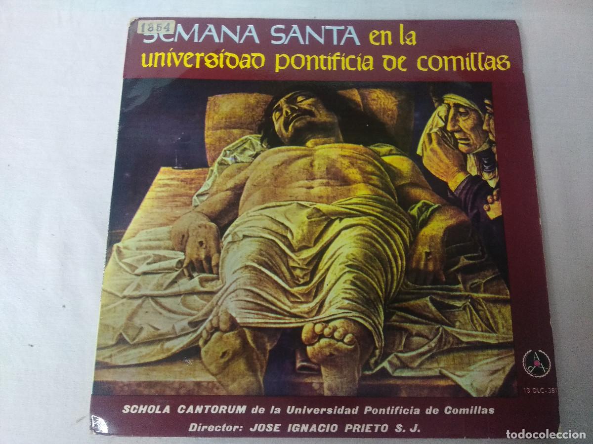 Discos de vinilo: SEMANA SANTA EN LA UNIVERSIDAD PONTIFICIA DE COMILLAS/VINILO + LIBRETO MINI..
