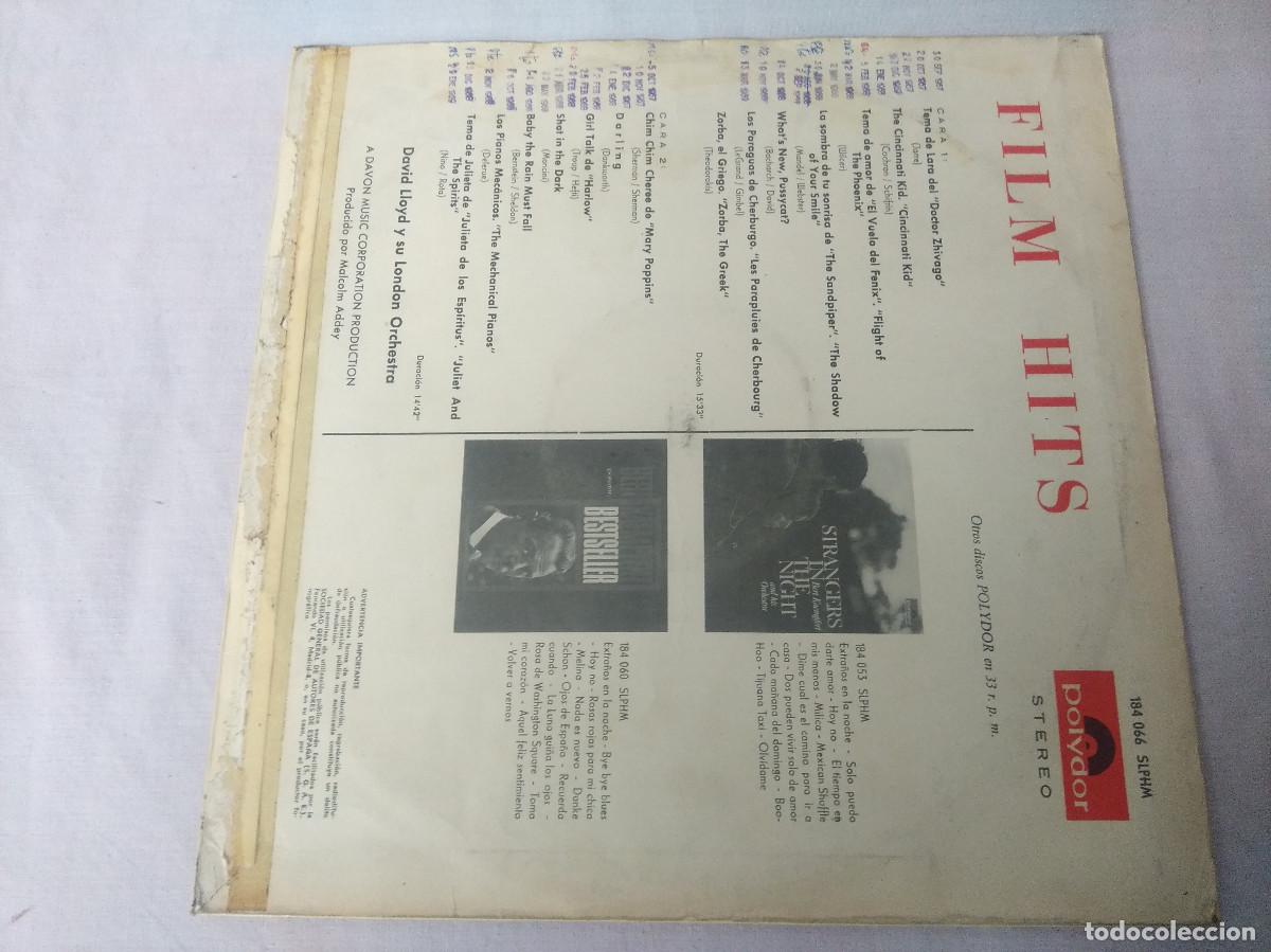 Discos de vinilo: FILM HITS/DAVID LLOYD/VINILO. - Foto 3
