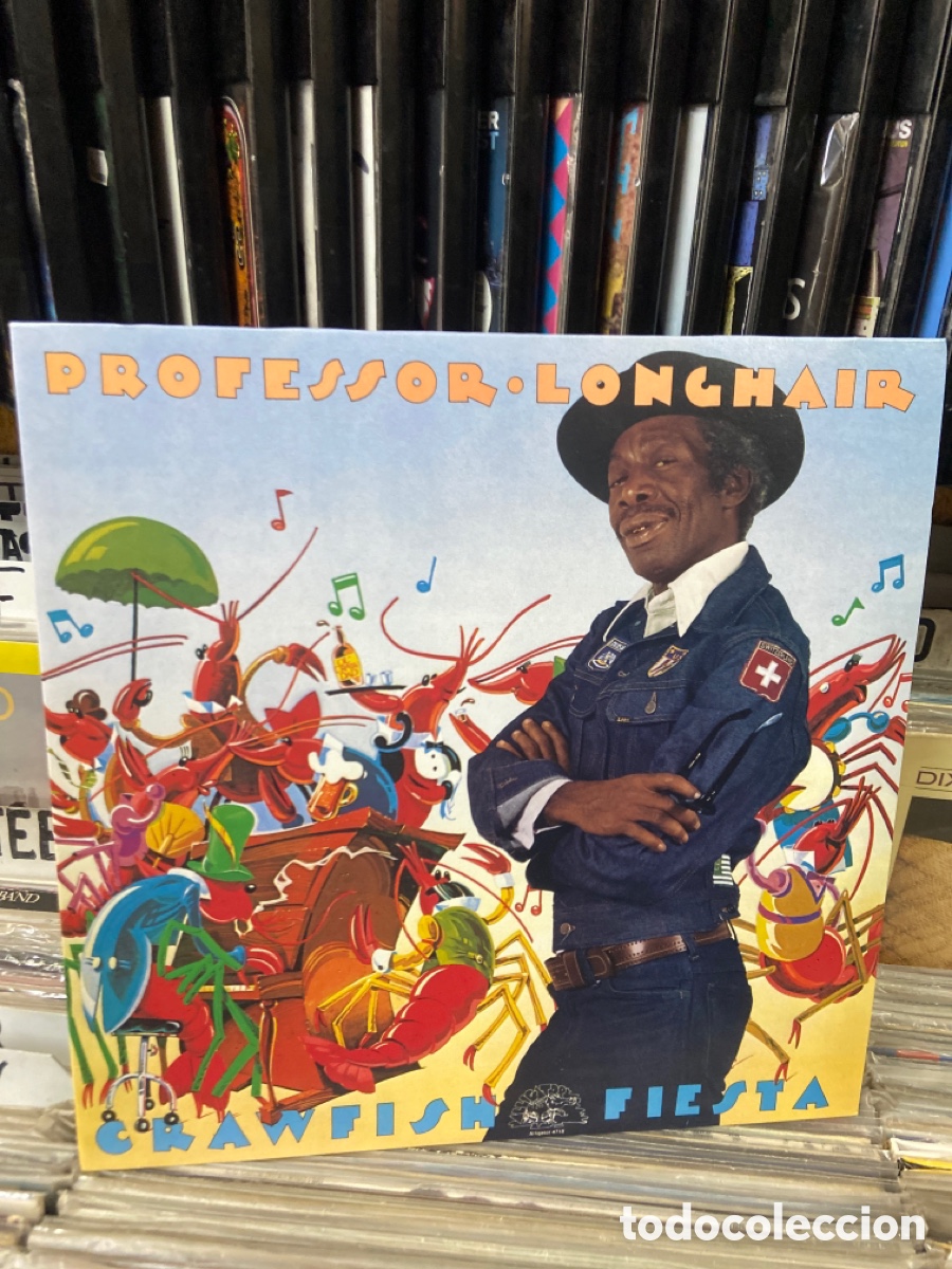 Discos de vinilo: Professor longchair crawfish fiesta