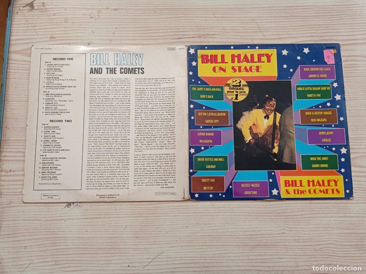 Discos de vinilo: Bill Haley & The Comets - Bill Haley On Stage - 2 LP - Foto 1