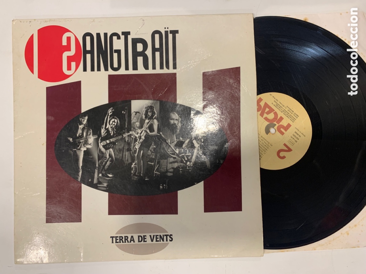 Discos de vinilo: Lp sangtrait terra de vents de 1990 - Foto 1