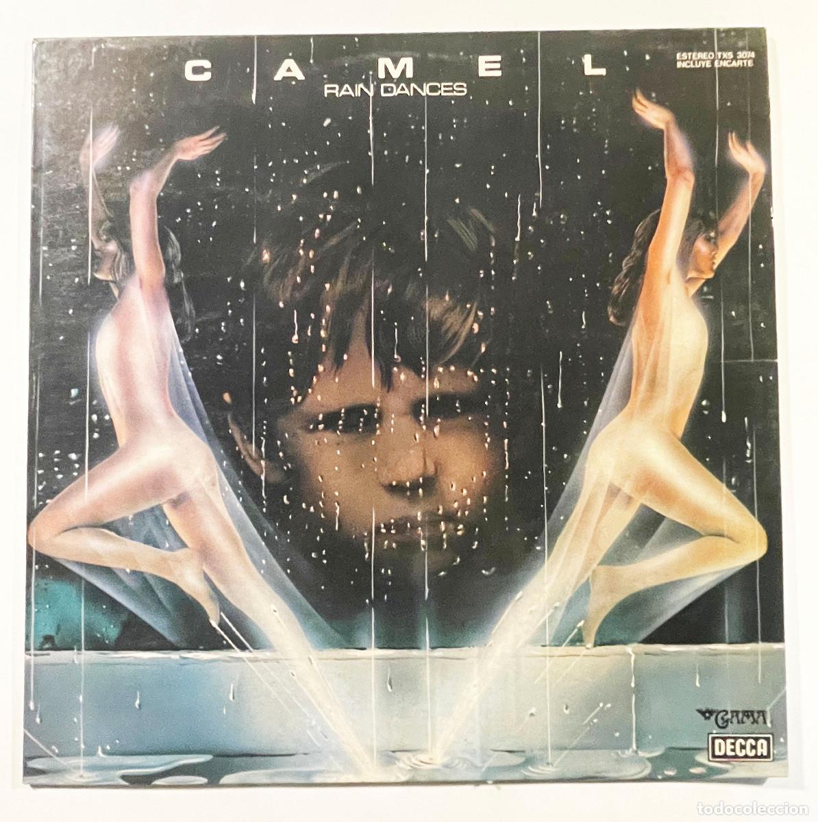 Discos de vinilo: CAMEL / RAIN DANCES / LP DECCA 1977 / ESPA&Ntilde;A - Foto 1