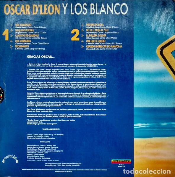 Discos de vinilo: Oscar D Le&oacute;n Y Los Blanco - Foto 2