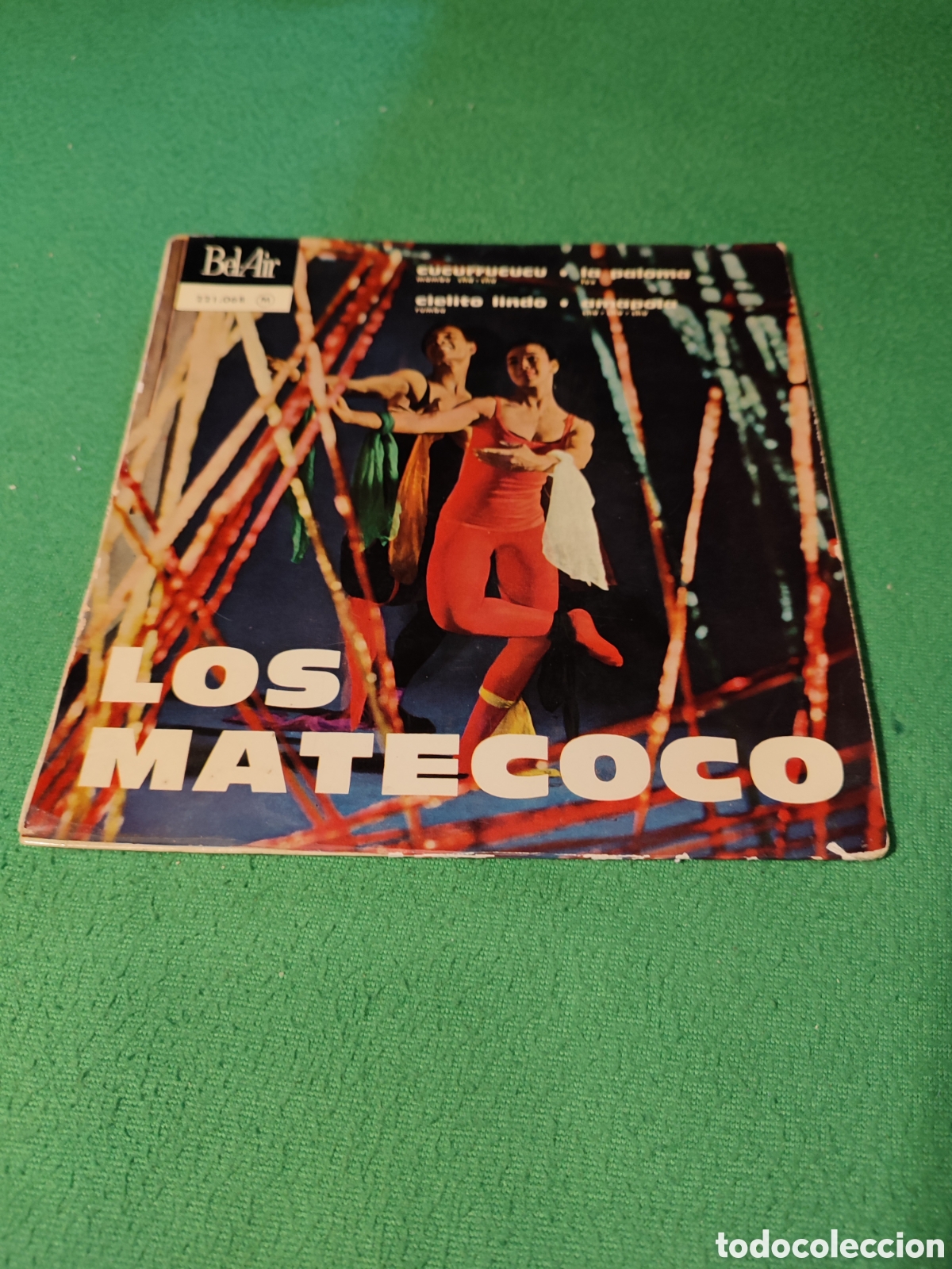 Discos de vinilo: Los Matecoco - Amapola + 3 - Foto 1