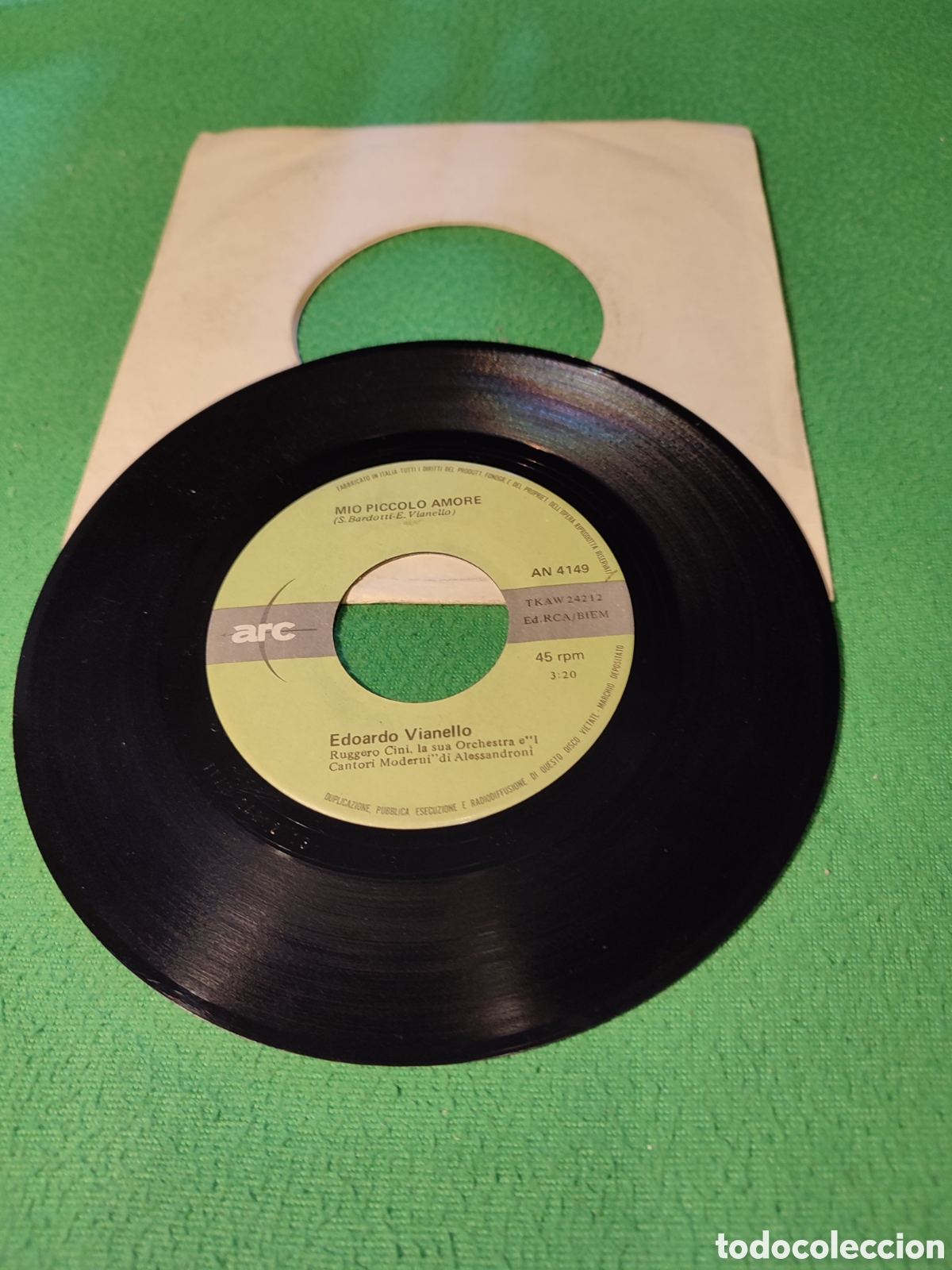 Discos de vinilo: Edoardo Vianello - Ma non ceri tu - Foto 2
