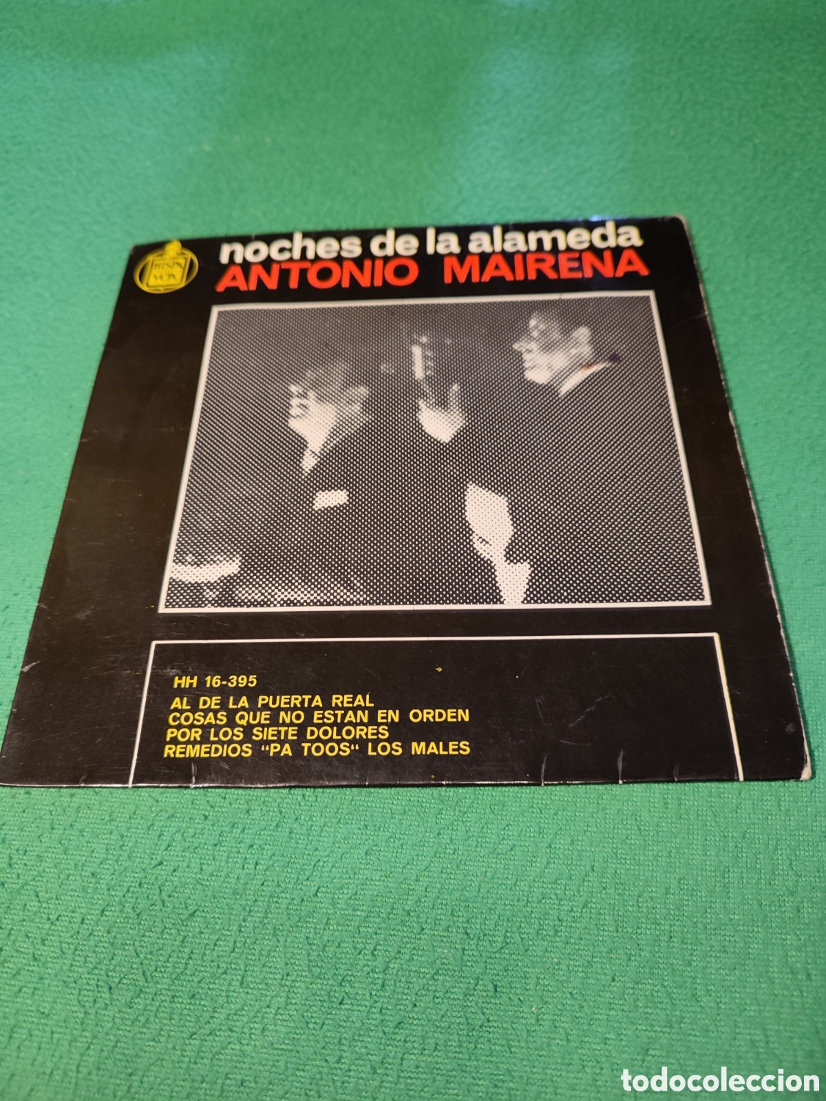 Discos de vinilo: Antonio Mairena - Al de la puerta Real + 3 - Foto 1