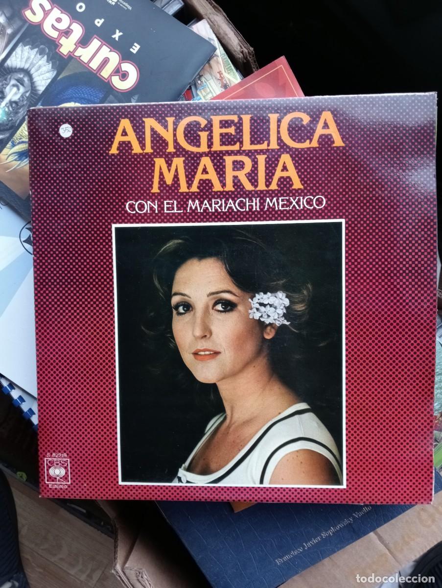 Disques de vinyle: Ang&eacute;lica Mar&iacute;a Con El Mariachi M&eacute;xico 1977 lp