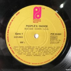 Discos de vinilo: PEOPLE'S CHOICE / BOOGIE DOWN U.S.A. / LP