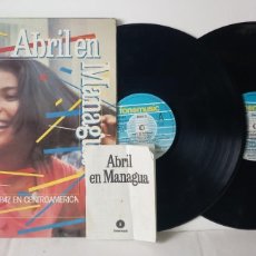 Discos de vinilo: ABRIL EN MANAGUA / DOBLE LP