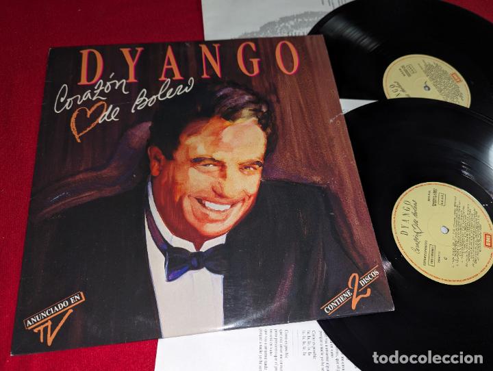 Discos de vinilo: DYANGO Corazon de bolero 2LP 1990 EMI VINILO - Foto 1