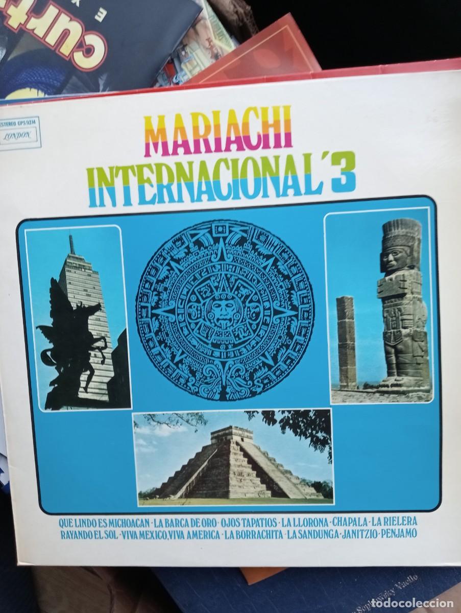 Disques de vinyle: Rom&aacute;n Palomar Y Su Mariachi mariachi internacional 3 lp 1974