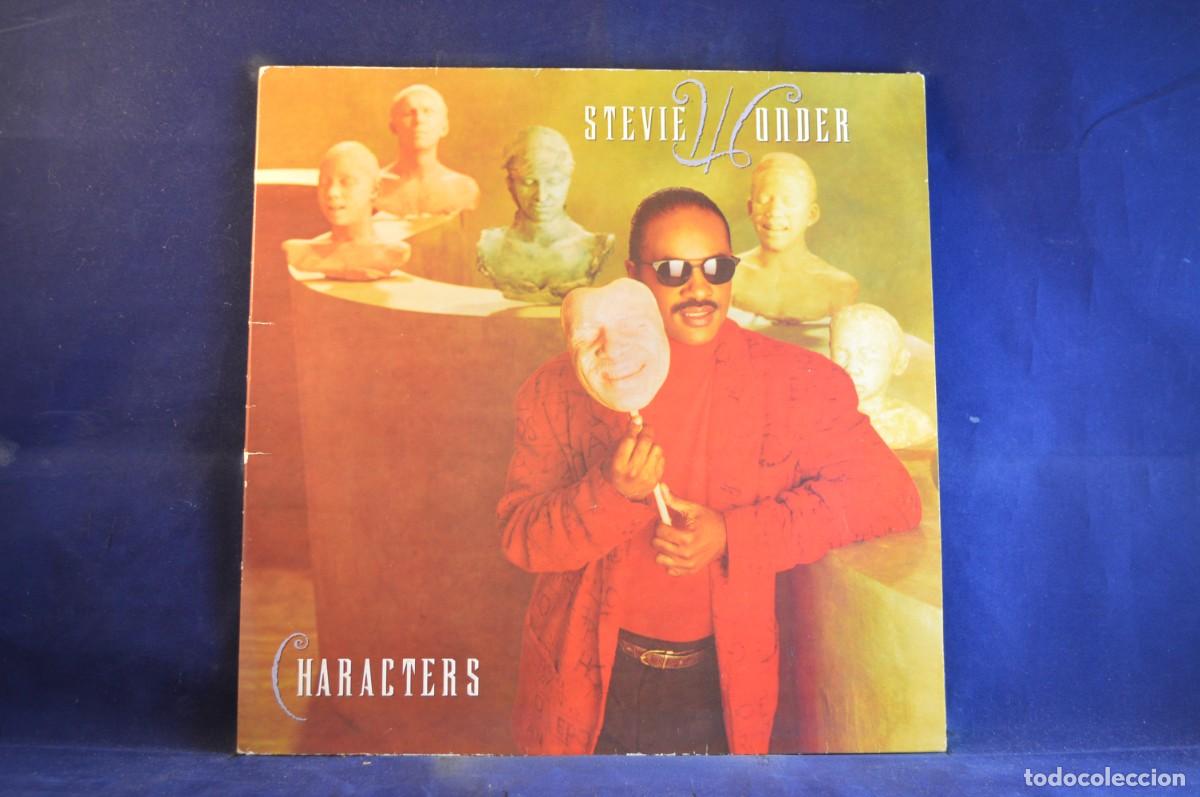 Discos de vinilo: STEVIE WONDER - CHARACTERS - LP - Foto 1