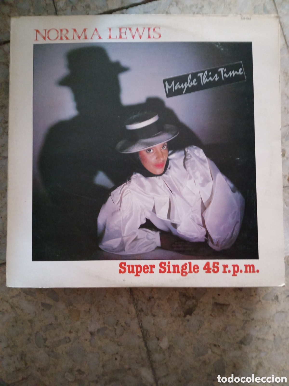 Discos de vinilo: MAXI 12&rdquo; NORMA LEWIS MAYBE THIS TIME - Foto 1