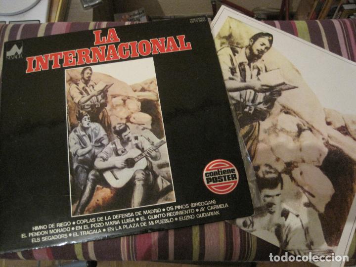 Discos de vinilo: LP LA INTERNACIONAL + POSTER NEVADA 0003 - Foto 1